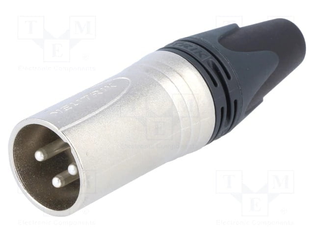 XLR Plug, Male, 4 PIN