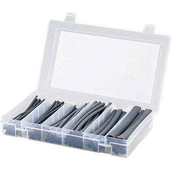 Heat Shrink Plastic Kit, Black Color