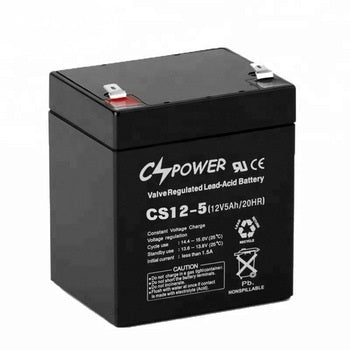 Rechargeable Lead Acid Battery, SMF Battery, 12V, 5Ah