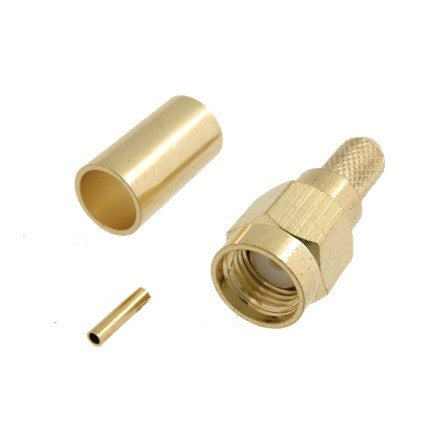 SMA Female Plug, for cable type RG58
