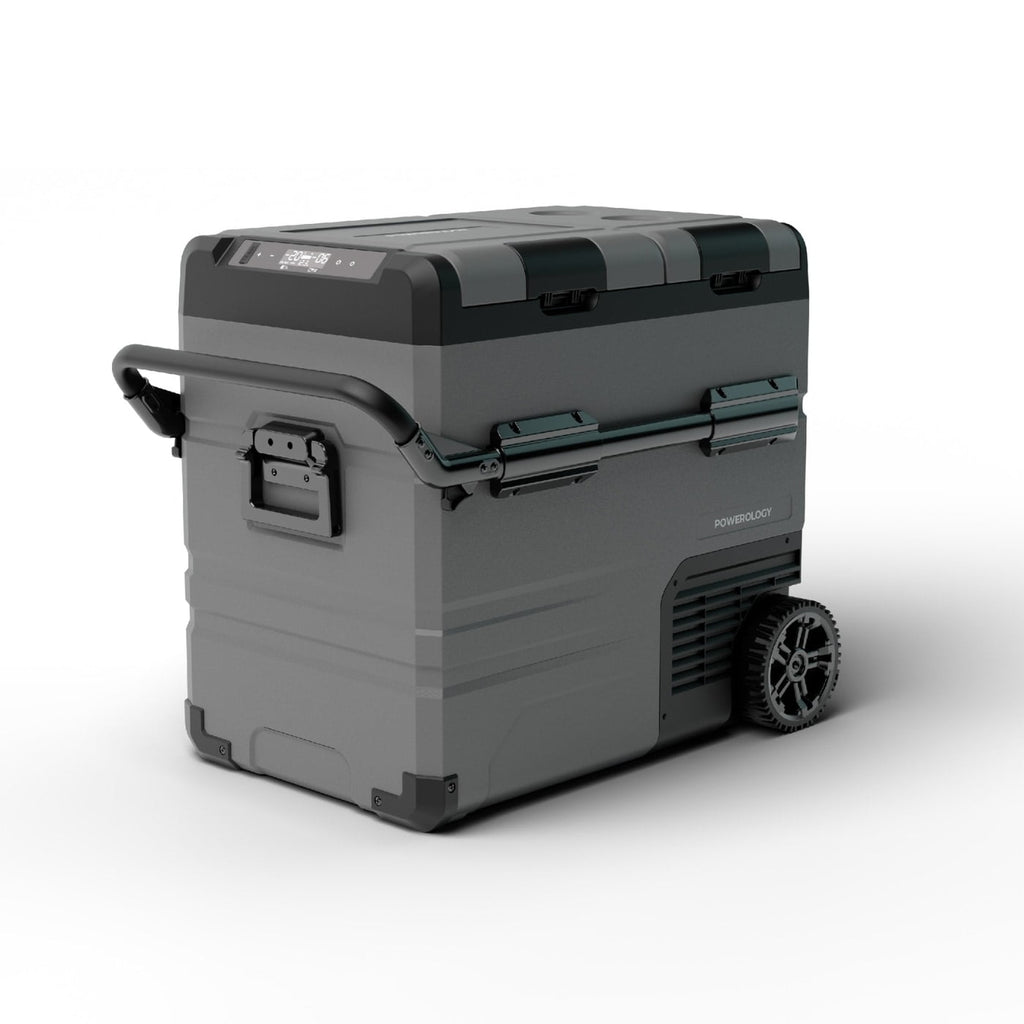 Powerology Smart Fridge & Freezer with Independent Dual Compartment - 55L