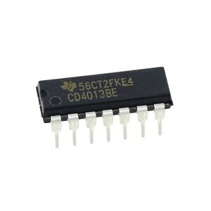 IC CD4013, Dual D Flip Flop