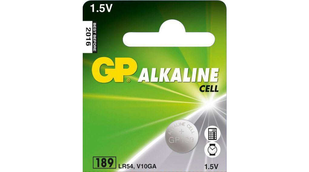 1130 Coin Battery, 1.5V, Size: LR1130, LR54