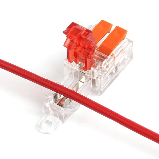 Fast Connector, Fast Wire Connector with Quick Splice, 1pin by 2pin, T-Type