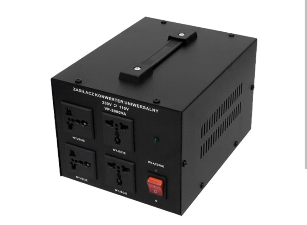 Autotransformer, Voltage Converter, 230V AC / 110V to 115V AC, 2000W