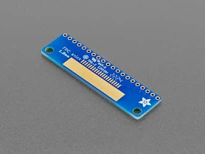Adafruit FPC Stick, 20 Pin,  0.5mm/1.0mm Pitch Adapter