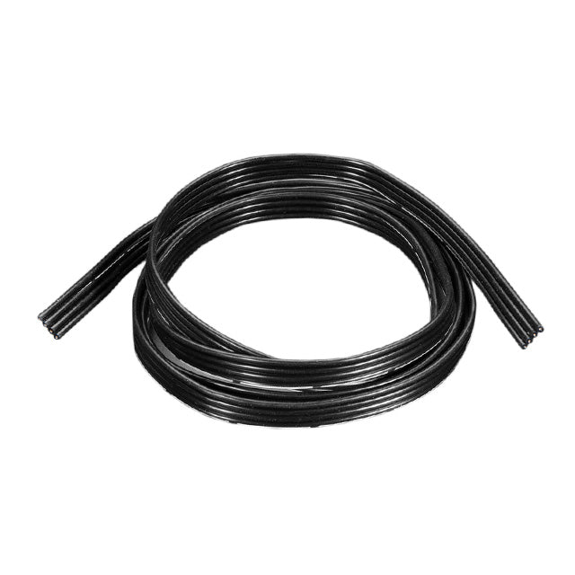 Ribbon Cable, 4 Wires, 1 Meter, 26AWG, Black