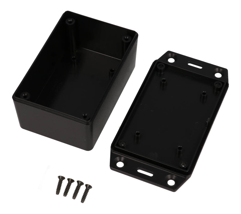 General Purpose Enclosure Box, 120x120x55mm, IP54, Black, ABS