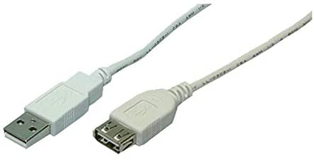 Cable USB A plug, USB A socket, 2 meters