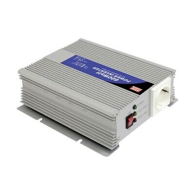 DC to AC Inverter Modified Sine Wave 600W, Input 12VDC, Output 230VAC Brand: Meanwell