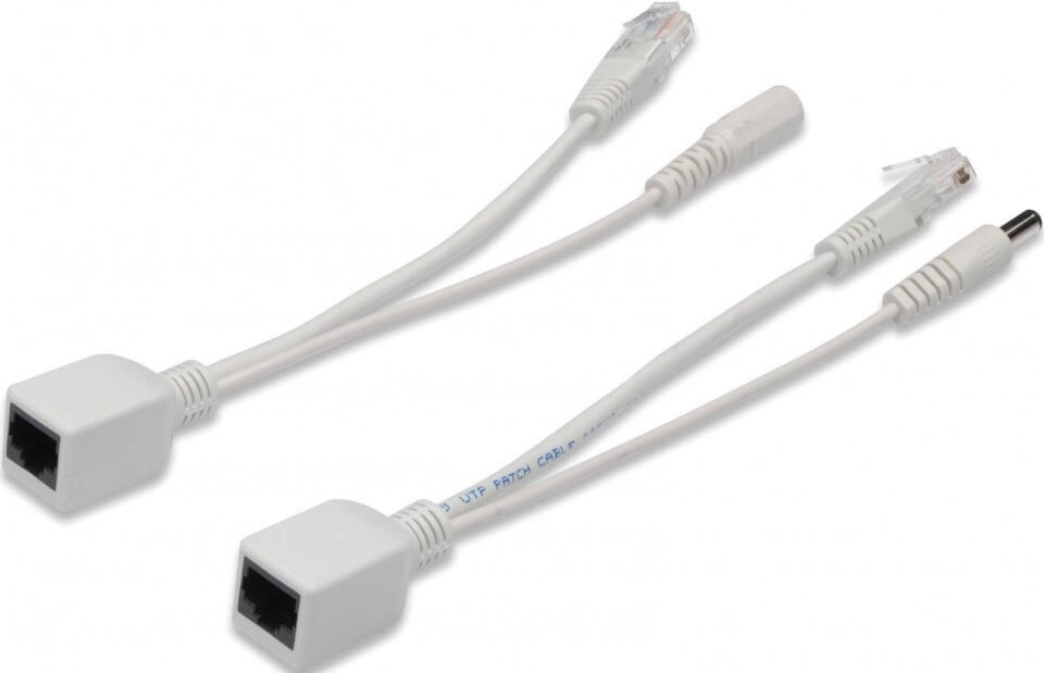 Passive PoE Cable Kit, White