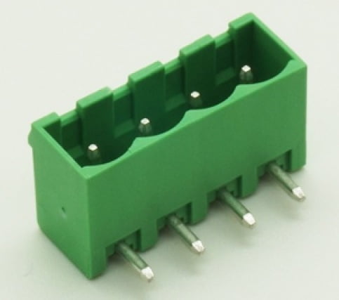 4 PIN MALE PLUG-IN TYPE VERTICAL TERMINAL BLOCK