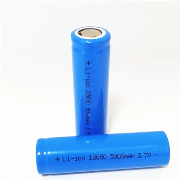 18650 Battery, 3.7v, 5000mA, without Cap