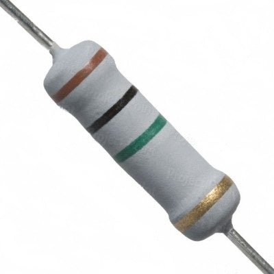 1M Ohm, 2W Resistor, Wire-Wound