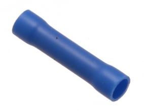 Insulated Butt Splice Tip, Wire Cross Section: 1.5 to 2.5mm2, Blue, 27A
