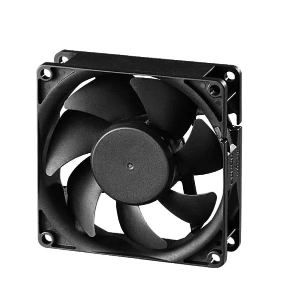 Cooling Fan 24VDC 48mA, 1.16W (80x80x25mm) Ball Bearing