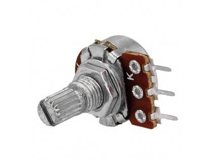 Potentiometer, Linear, Single turn, 50k?, 125mW, mono