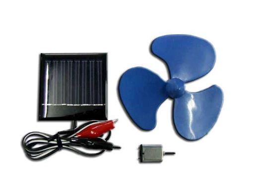 Solar Fan Kit, DC Motor, Solar Panel, 4v DC