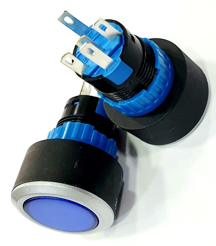 Momentary Switch Button 5A, 250VAC, 5 Pins
