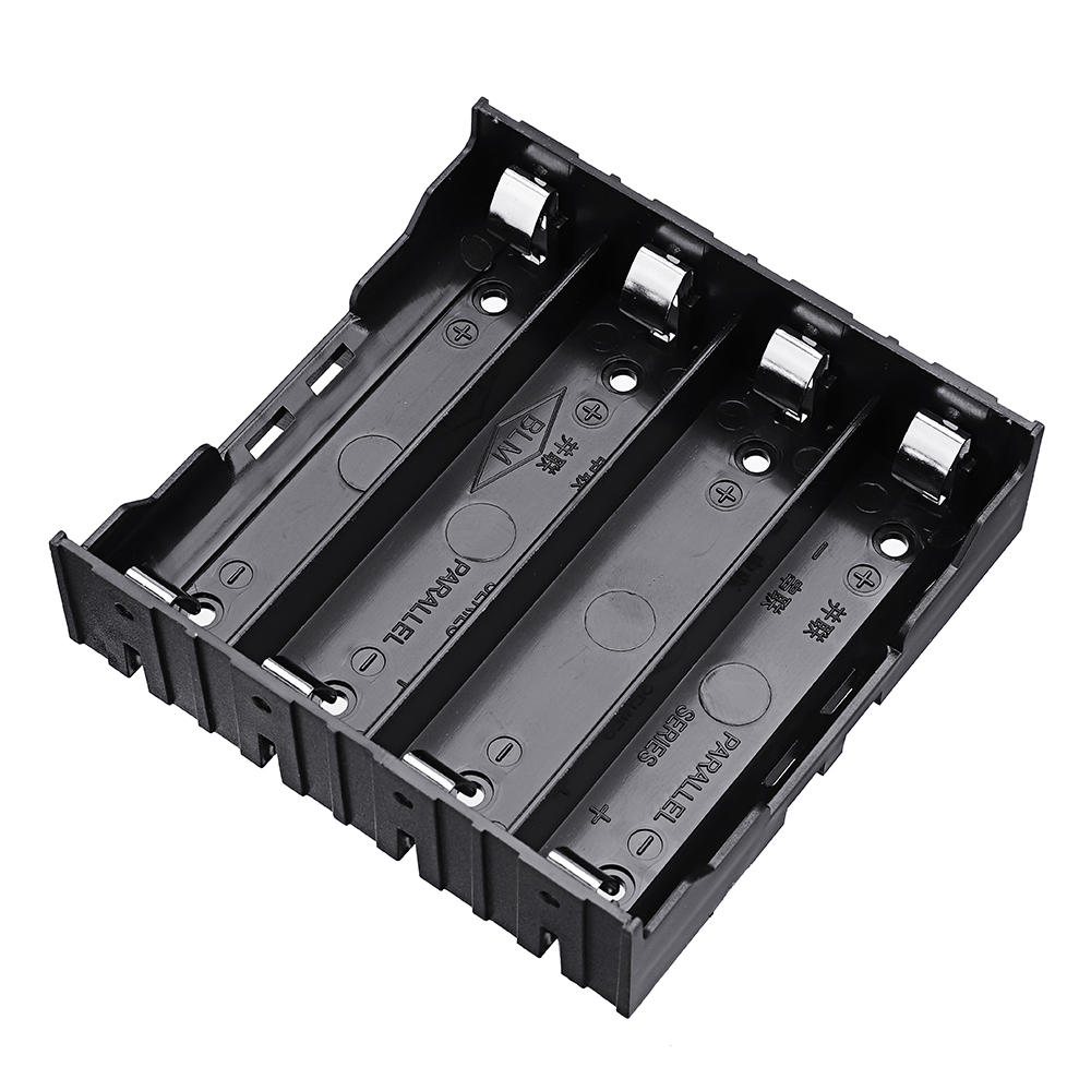 4x18650, Battery Case Black PCB, 8 PIN