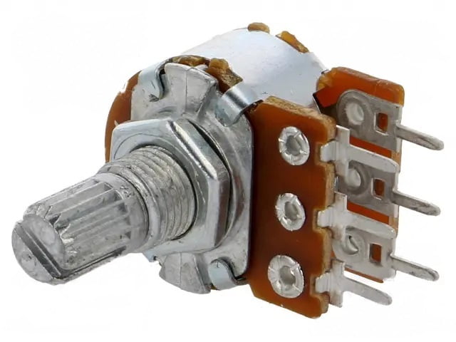 Potentiometer Shaft,  Single Turn, 100k?, 125mW