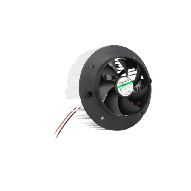 Cooling Fan with Heat Sink, 12V, 0.280W (86x45.4mm)