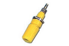 Banana Plug Female 4mm Yellow (Price per 1pcs)