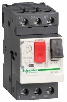 Thermal Magnetic Circuit Breaker GV2ME07 1.6A, 690VAC
