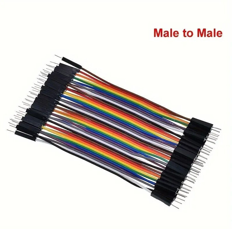 Jumper Wires, M-M, Male to Male, 10cm