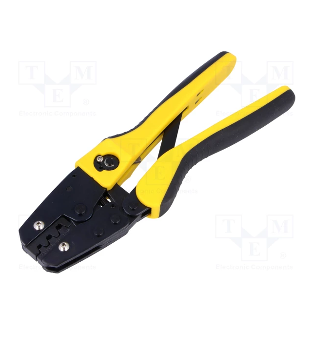 Crimping Tool,  non-insulated Terminals, 0.5 to 6mm2, Wire Size: 20AWG to 10AWG