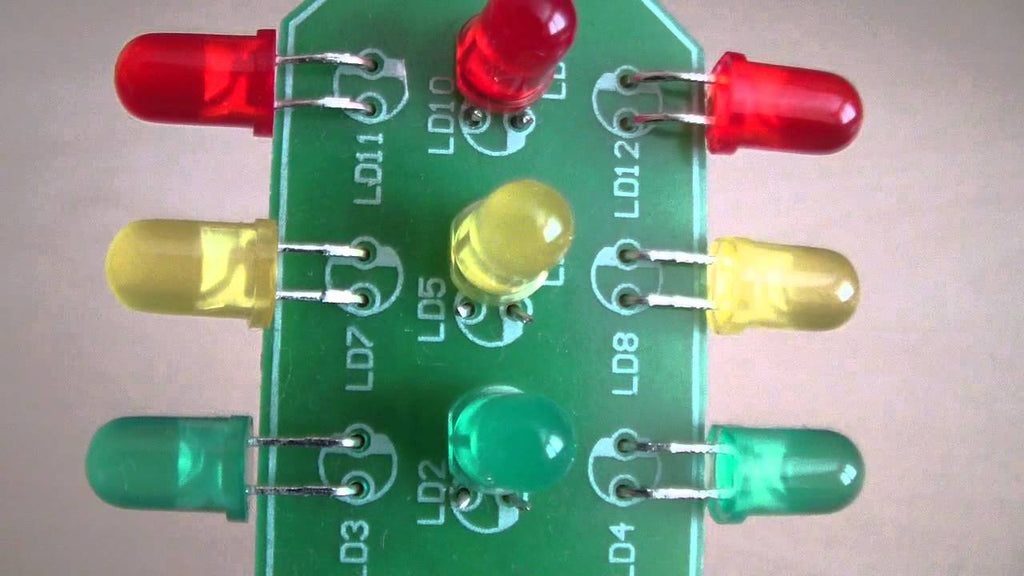 Traffic Light DIY Kit, 9vDC, Velleman Educational Electronic Kit