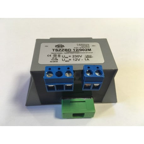 Transformer 12VA-1A 230VAC (Brande INDEL TSZZBD)