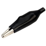 Alligator Clip, Crocodile Clip, 60v DC, Black, 54mm, Big