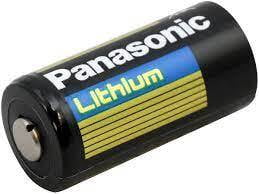 CR123A Lithium Battery Cylindrical 3V 1.7Ah