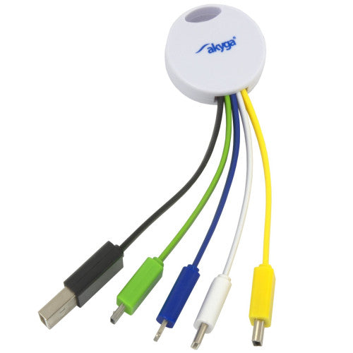 USB Mobile Charging Cable, All USB Plugs, 70mm