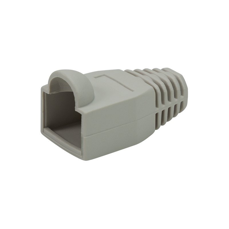 RJ45 Plug Protection, 6.5mm, Grey