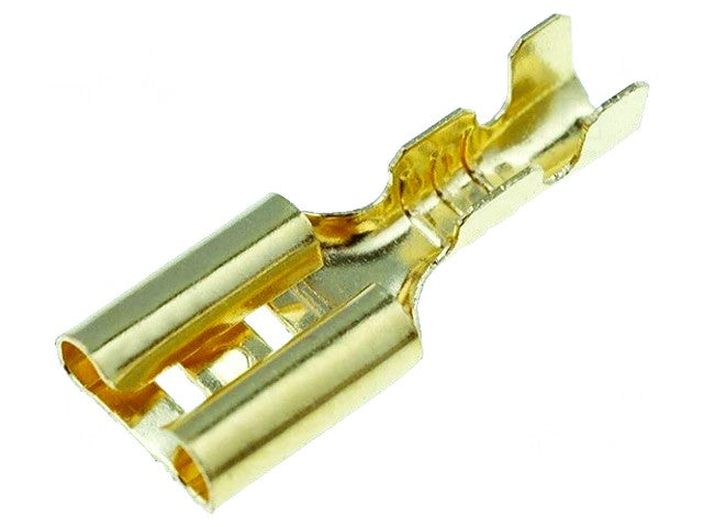 Terminal Connector, Flat, Female, 4.7mm; 0.5 to 1mm2