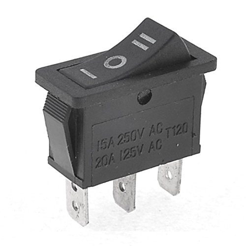 Rocker Switch 3 positions 3pin on off on 15A 250V