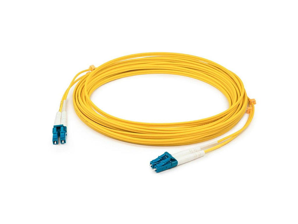 Fiber Optic Patch Cable, 10m, LC/UPC, Yellow