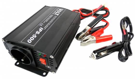 DC to AC Inverter Modified Sine Wave 500W, Input 12VDC, Output 230VAC