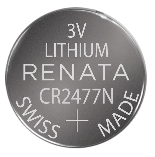 CR2477N, 2477N Lithium Coin Battery Coin 3V 950mAh, RENATA