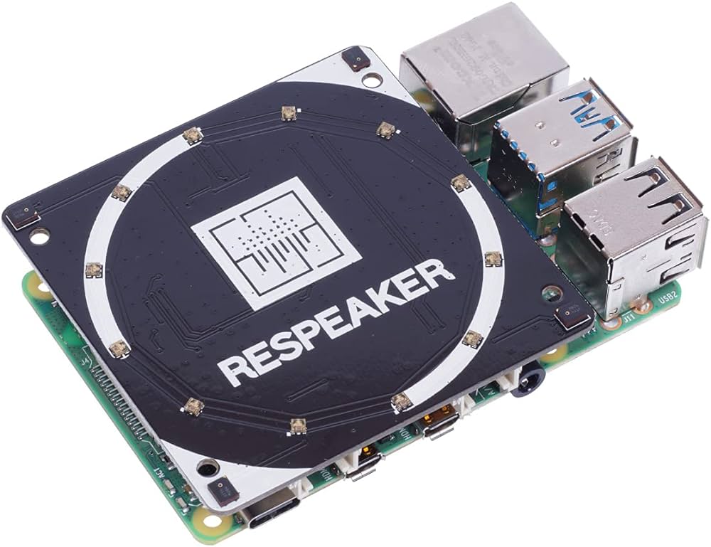 reSpeaker 4-Mic Array for Raspberry Pi