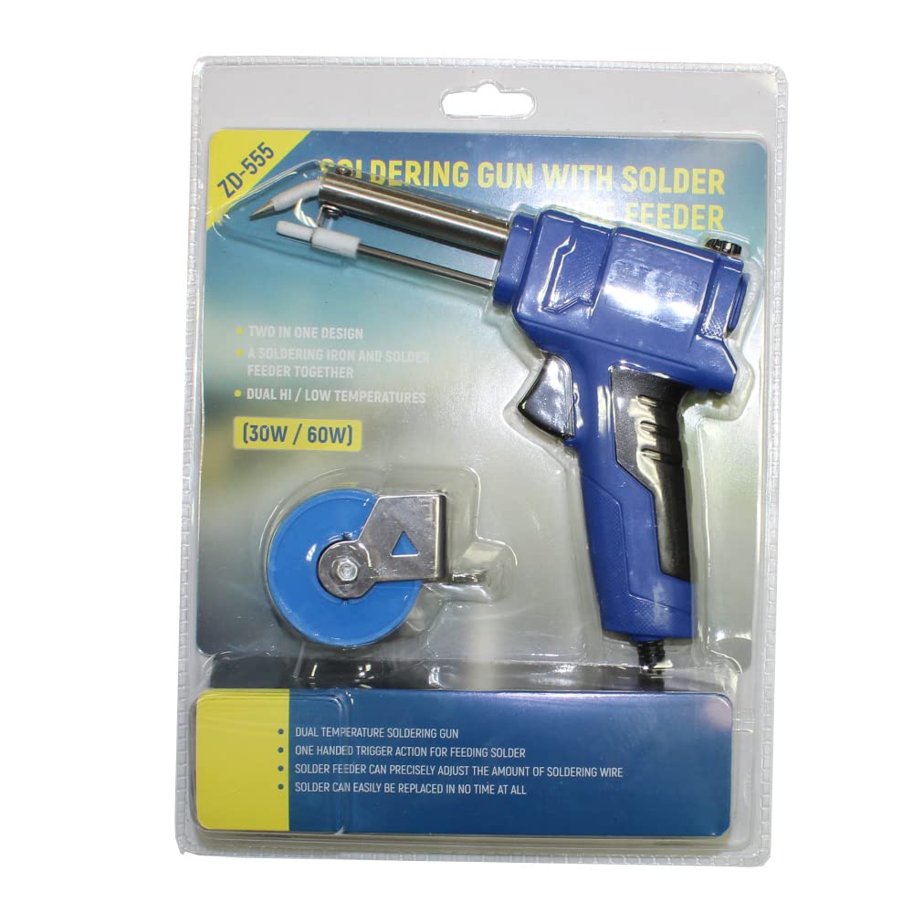Soldering Iron with HTG Element, with Soldering Wire Holder, 30W to 60W, 230V