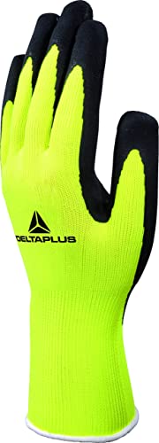 Protective Gloves,  Size: 10, Yellow and Black