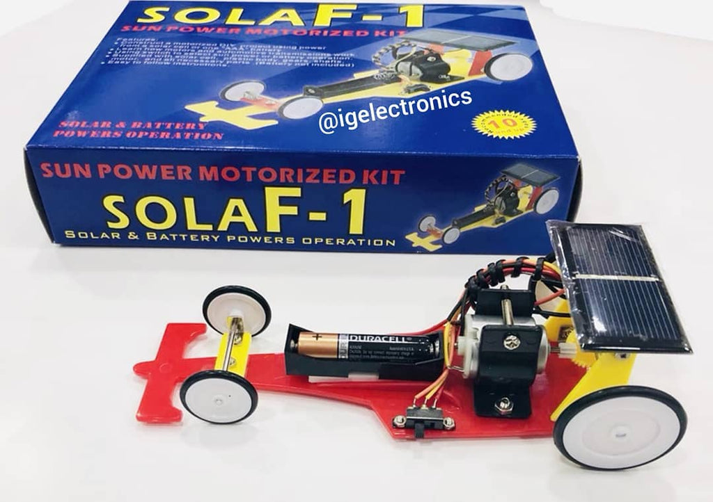 SolaF-1 Sun Powered Motorized Kit