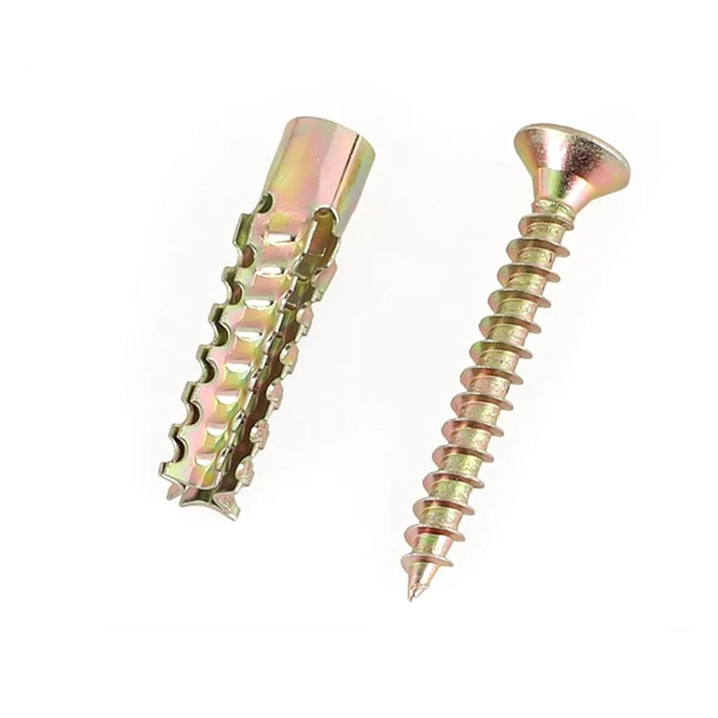 Metal Expansion, 8mm, 6x32, Screw Drilling Plug