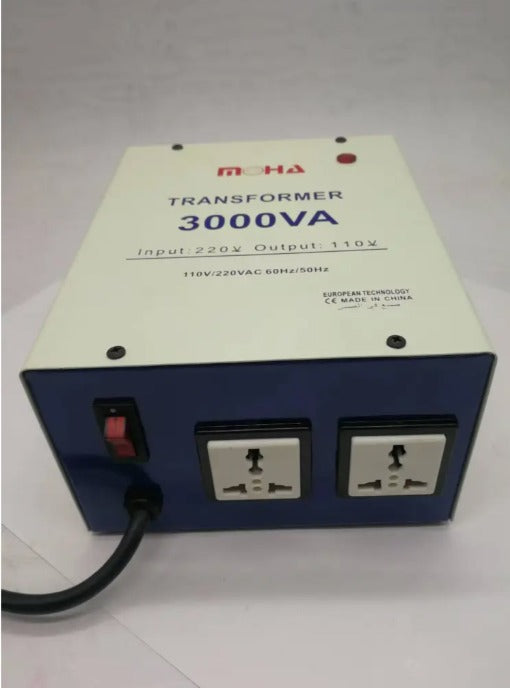 Transformer, Voltage Converter, 230V AC to 120V AC, 3000W