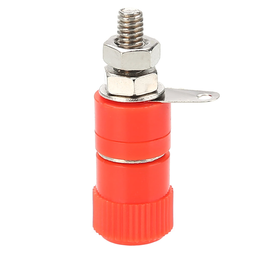 RED BINDING POST, Banana Plug 4mm