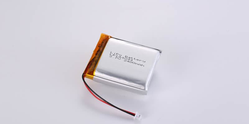 Rechargeable Lithium Battery 3.7V, 2400mAh