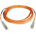 Fiber Patch Cable, LC to LC, 3 meters, Duplex, Male to Male, Brand: Tripp Lite